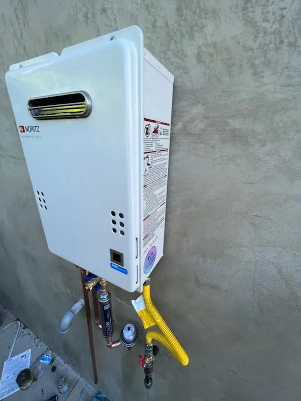 Tankless water heater installation for Sylvan Lake homes